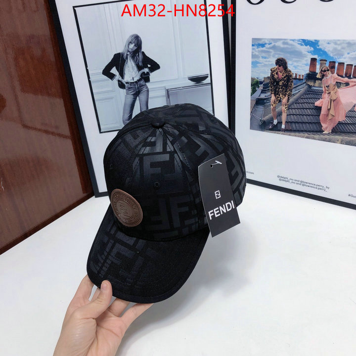 Cap (Hat)-Fendi,website to buy replica , ID: HN8254,$: 32USD