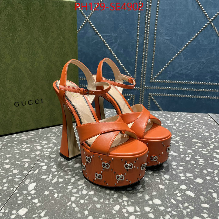 Women Shoes-Gucci,highest quality replica , ID: SE4902,$: 129USD