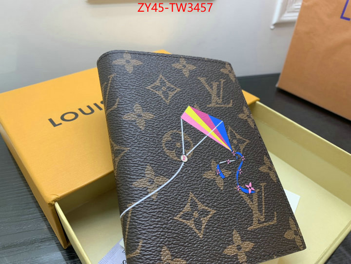 LV Bags(4A)-Wallet,high quality replica ,ID: TW3457,$: 45USD