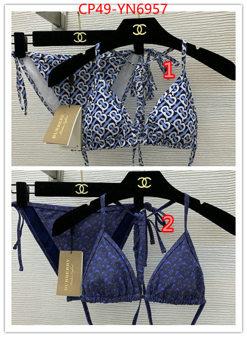 Swimsuit-Burberry,top designer replica , ID: YN6957,$: 49USD