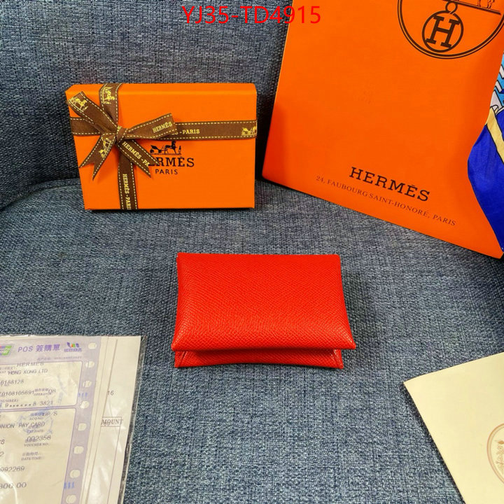 Hermes Bags(4A)-Wallet-,the best designer ,ID: TD4915,$: 35USD