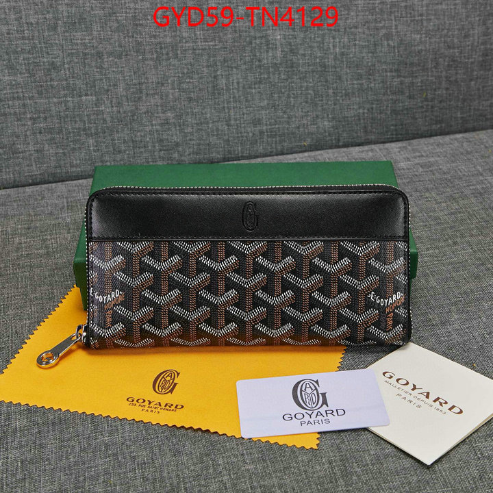 Goyard Bags(4A)-Wallet,aaaaa replica designer ,ID: TN4129,$: 59USD