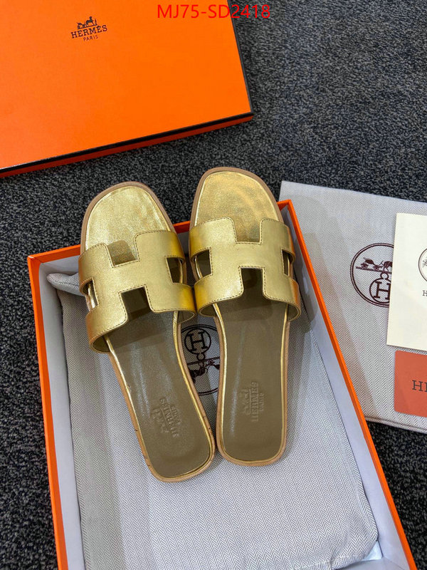 Women Shoes-Hermes,online china , ID: SD2418,$: 75USD
