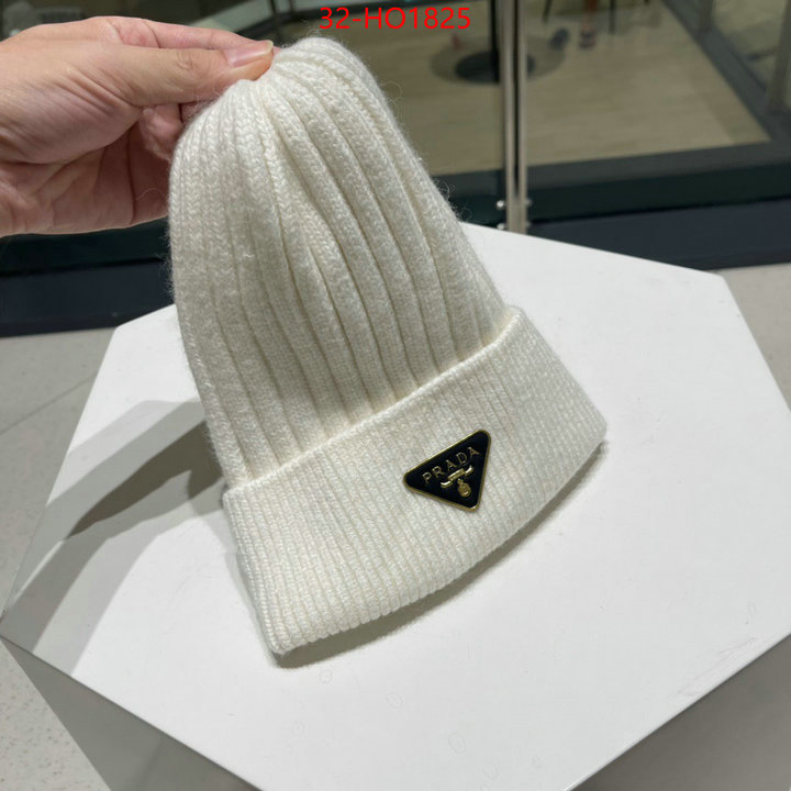 Cap (Hat)-Prada,wholesale designer shop , ID: HO1825,$: 32USD