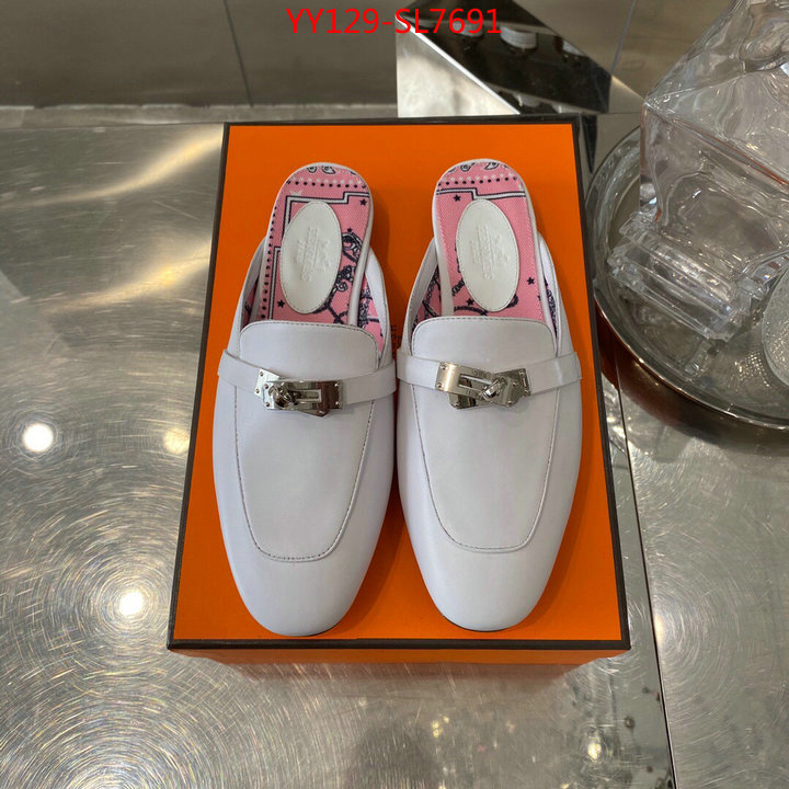 Women Shoes-Hermes,brand designer replica , ID: SL7691,$: 129USD