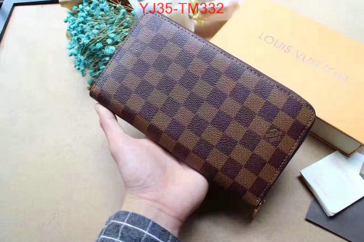 LV Bags(4A)-Wallet,ID: TM332,$:35USD