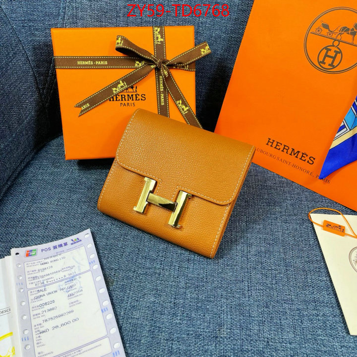 Hermes Bags(4A)-Wallet-,shop the best high quality ,ID: TD6768,$: 59USD