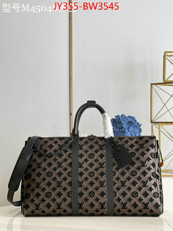 LV Bags(TOP)-Keepall BandouliRe 45-50-,ID: BW3545,$: 355USD