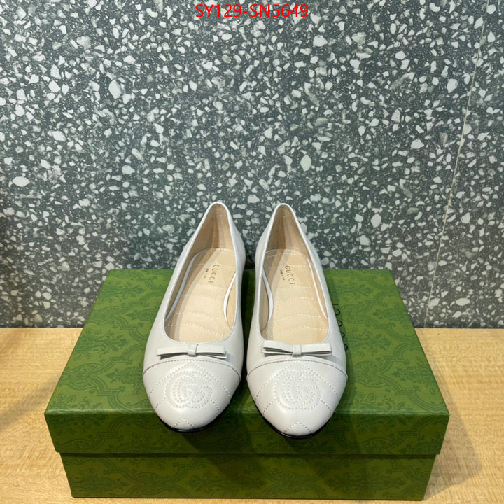 Women Shoes-Gucci,7 star quality designer replica , ID: SN5649,$: 129USD