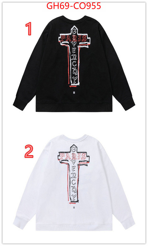 Clothing-Givenchy,fake high quality ,ID: CO955,$: 69USD