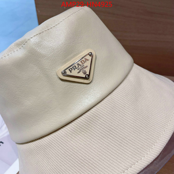 Cap (Hat)-Prada,high quality 1:1 replica , ID: HN4925,$: 29USD