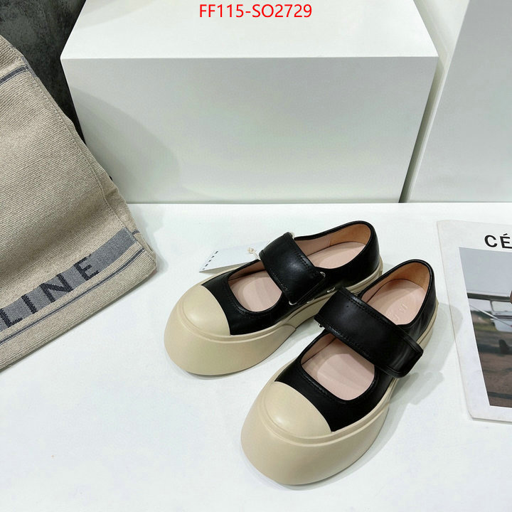 Women Shoes-Marni,top perfect fake , ID: SO2729,$: 115USD