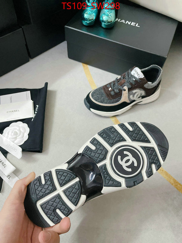 Men shoes-Chanel,highest product quality , ID: SW298,$: 109USD