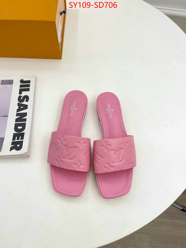 Women Shoes-LV,mirror copy luxury , ID: SD706,$: 109USD