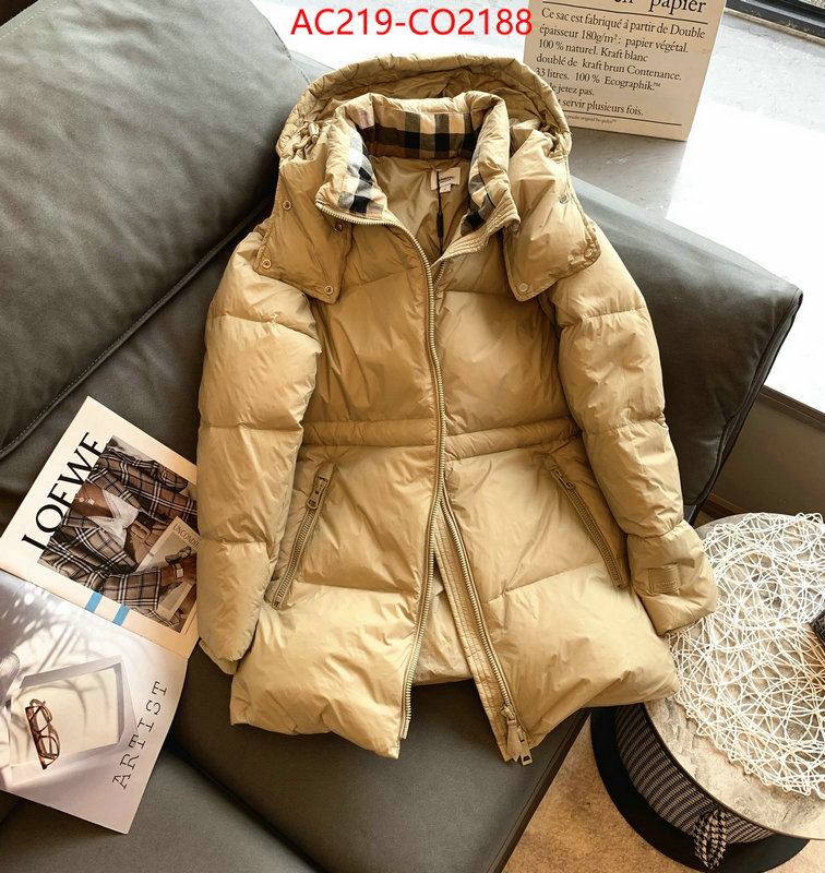 Down jacket Women-Burberry,fake designer , ID: CO2188,$: 219USD