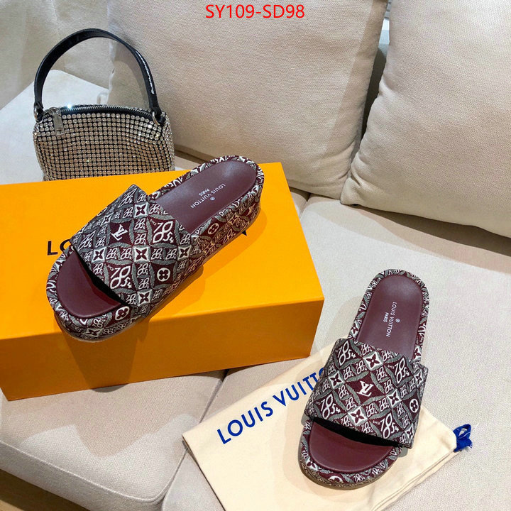 Women Shoes-LV,1:1 replica wholesale , ID: SD98,$: 109USD