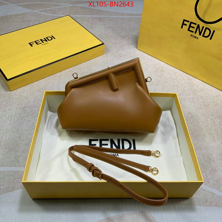 Fendi Bags(4A)-First Series-,wholesale 2023 replica ,ID: BN2643,$: 105USD