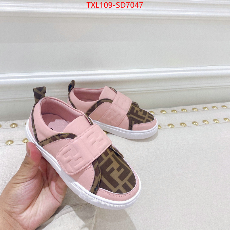 Kids shoes-Fendi,1:1 replica wholesale , ID: SD7047,$: 109USD