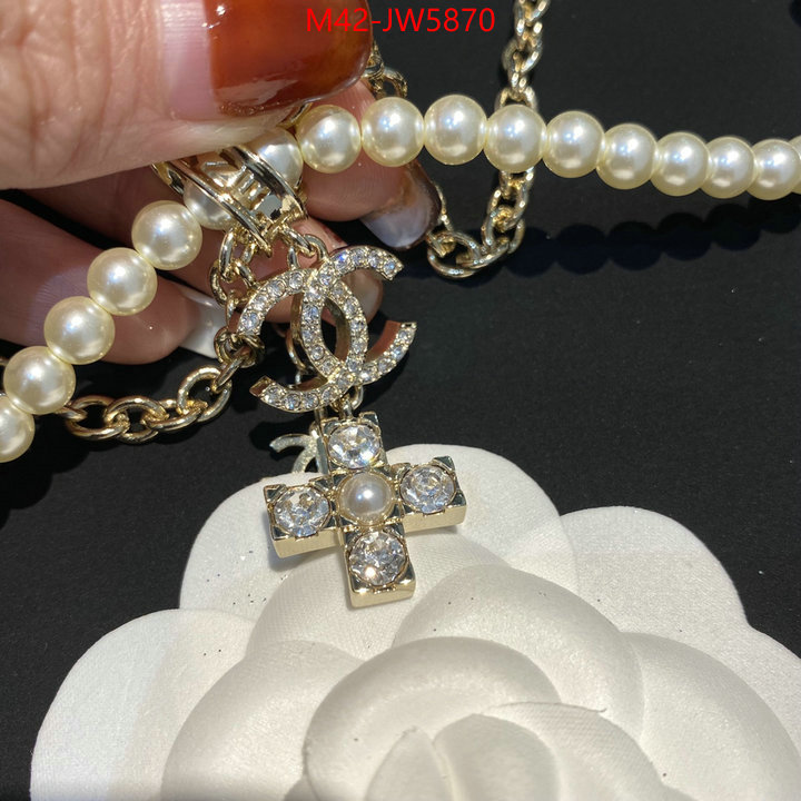 Jewelry-Chanel,mirror quality , ID: JW5870,$: 42USD