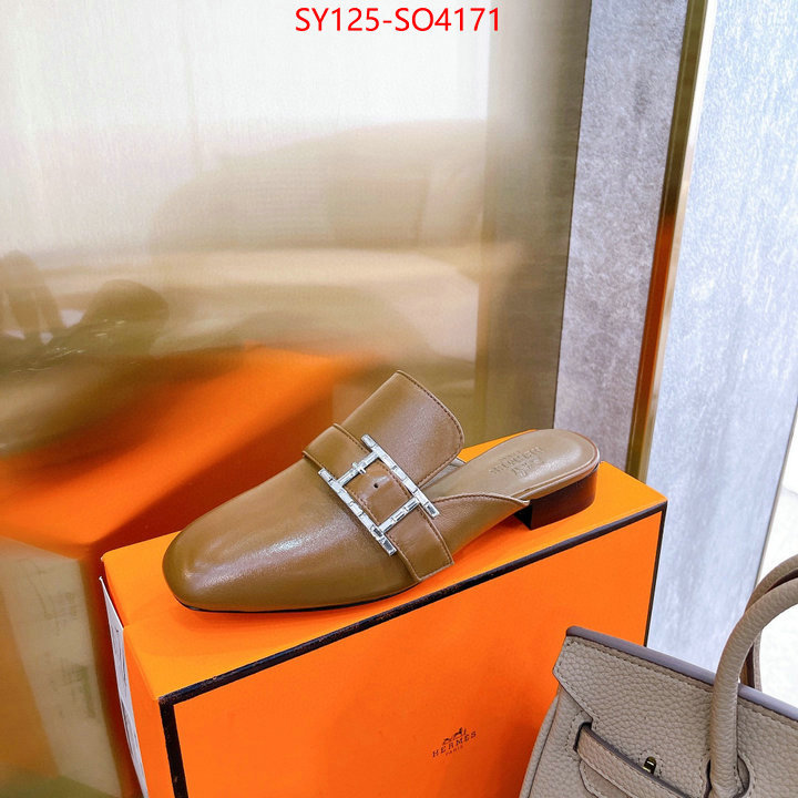 Women Shoes-Hermes,the highest quality fake , ID: SO4171,$: 125USD