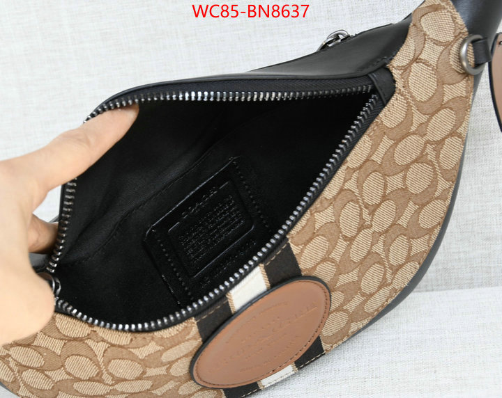 Coach Bags(4A)-Belt Bag-Chest Bag--,knockoff ,ID: BN8637,$: 85USD