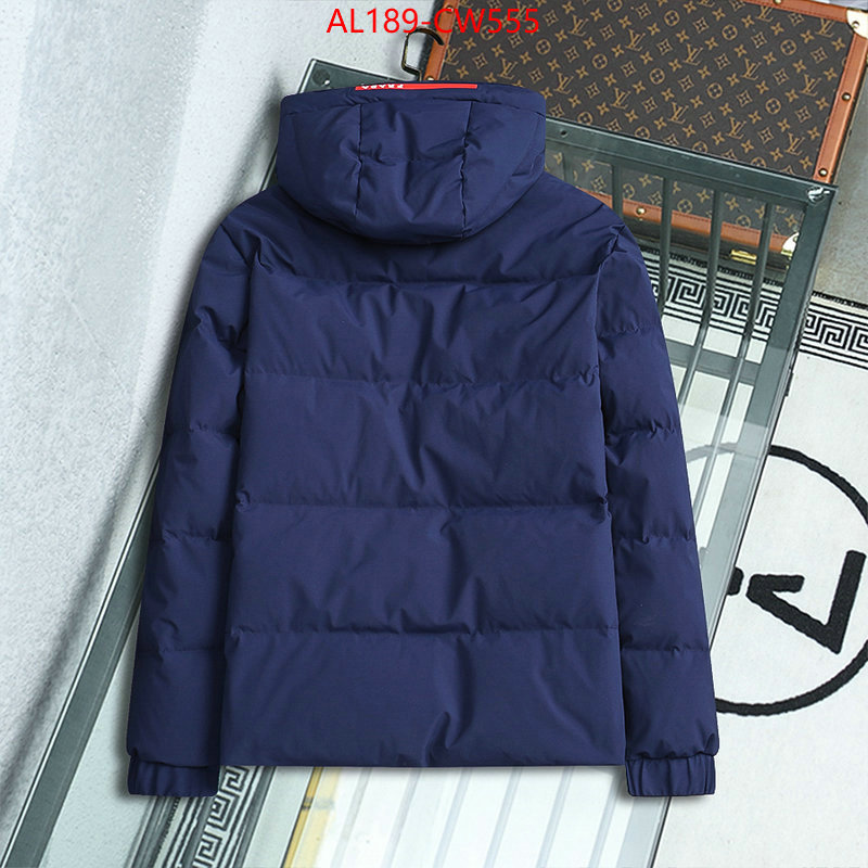 Down jacket Men-Prada,first top , ID: CW555,$: 189USD