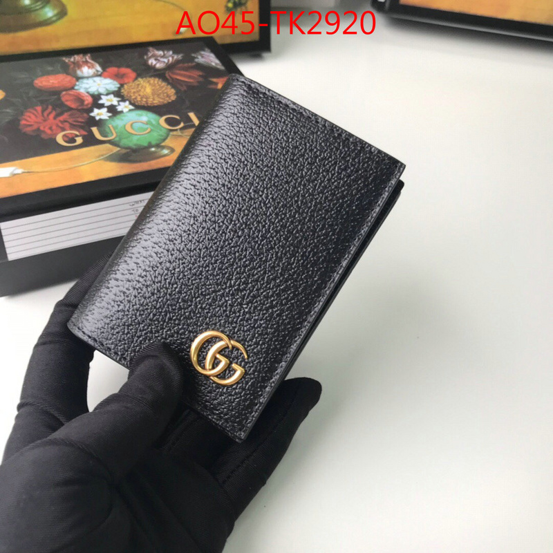 Gucci Bags(4A)-Wallet-,ID: TK2920,$:45USD
