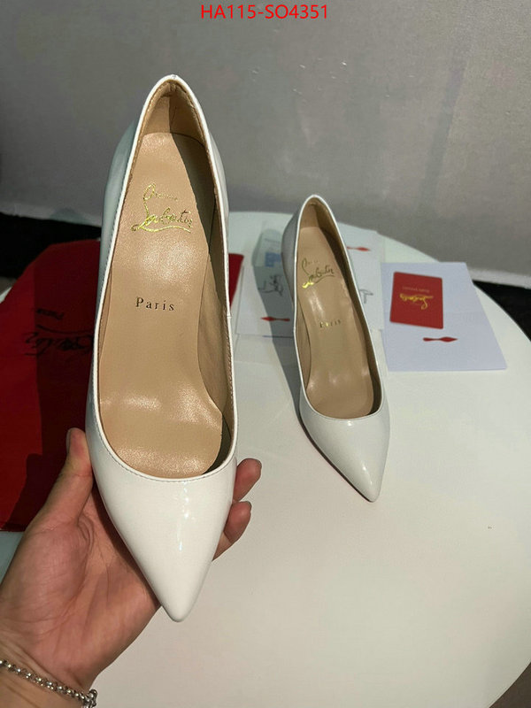 Women Shoes-Chrstn 1ouboutn,found replica , ID: SO4351,$: 115USD