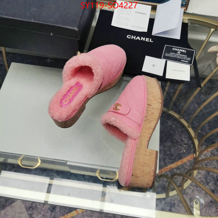 Women Shoes-Chanel,top fake designer , ID: SO4227,$: 119USD