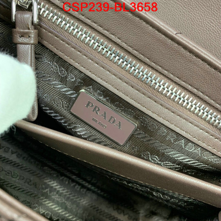 Prada Bags(TOP)-Diagonal-,ID: BL3658,$: 239USD