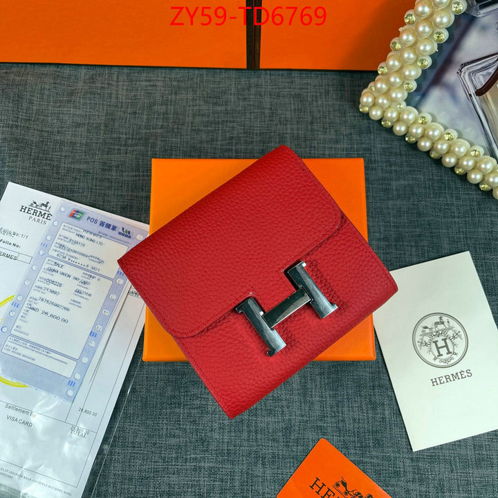 Hermes Bags(4A)-Wallet-,replica 1:1 ,ID: TD6769,$: 59USD