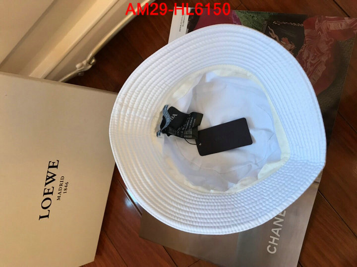 Cap (Hat)-Prada,high quality 1:1 replica , ID: HL6150,$: 29USD