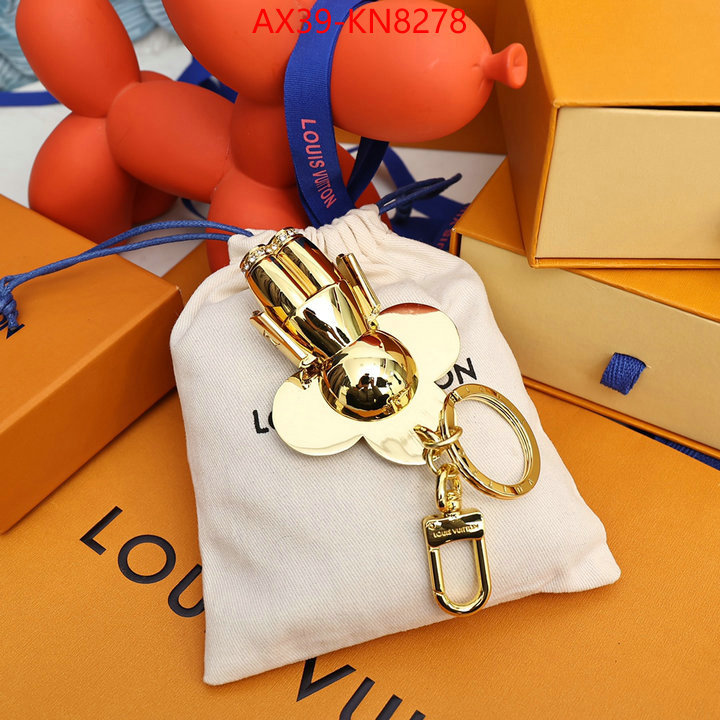 Key pendant-LV,high quality online , ID: KN8278,$: 39USD