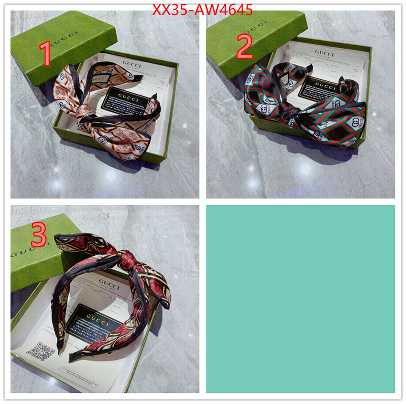 Hair band-Gucci,2023 replica wholesale cheap sales online , ID: AW4645,$: 35USD