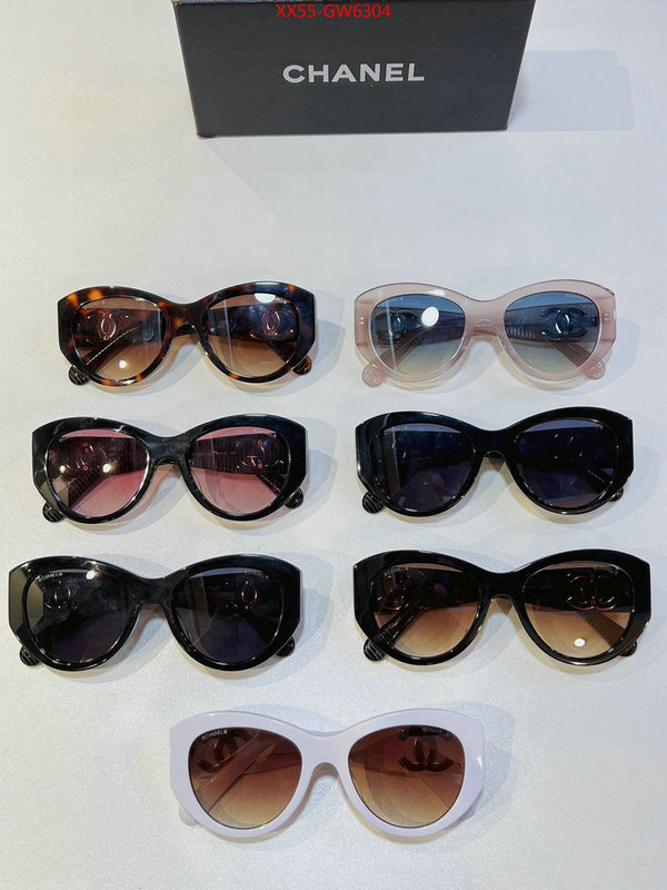 Glasses-Chanel,where can you buy replica , ID: GW6304,$: 55USD