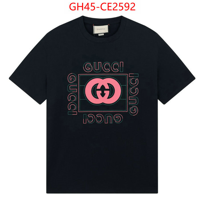 Clothing-Gucci,best designer replica , ID: CE2592,$: 45USD