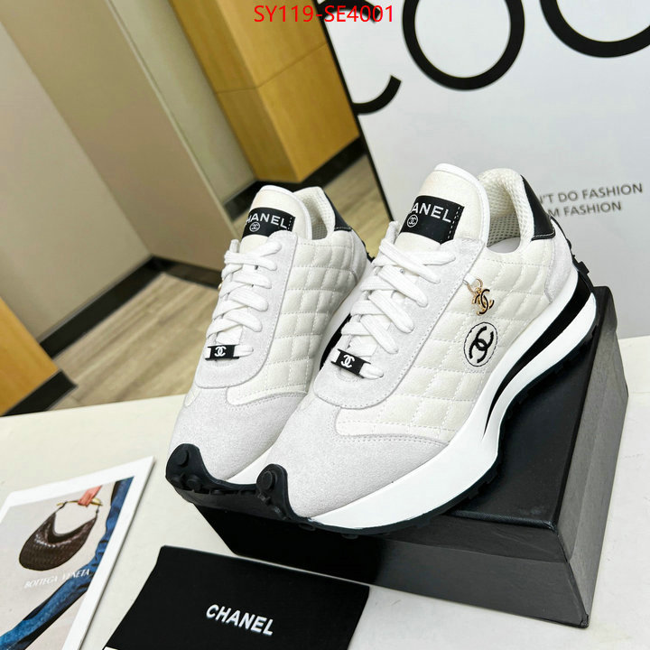 Women Shoes-Chanel,replica shop , ID: SE4001,$: 119USD