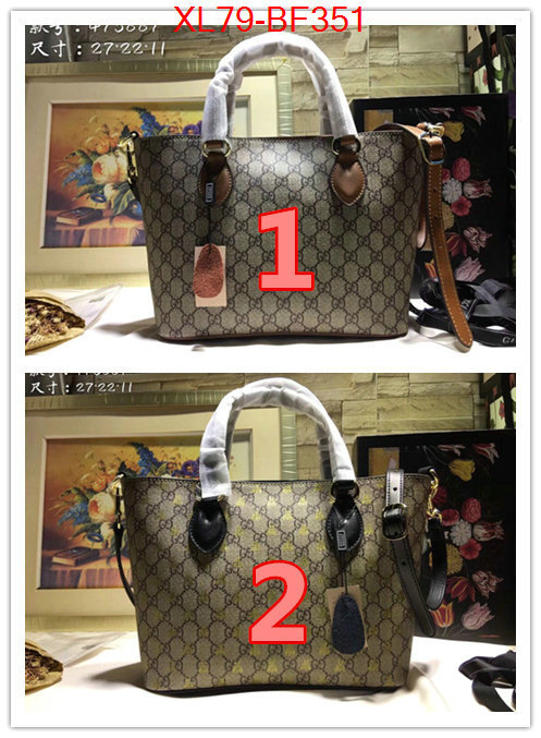 Gucci Bags(4A)-Handbag-,sellers online ,ID: BF351,$:79USD