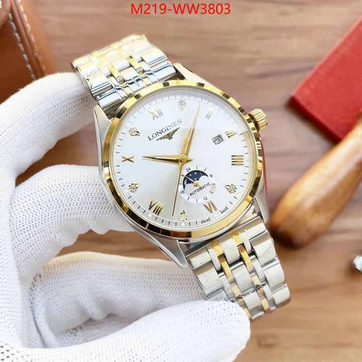 Watch (TOP)-Longines,shop the best high quality , ID: WW3803,$: 219USD