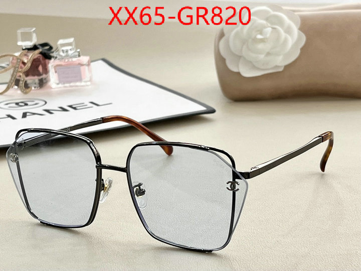 Glasses-Chanel,high end designer , ID: GR820,$: 65USD