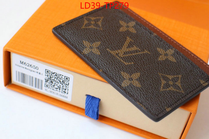 LV Bags(TOP)-Wallet,ID: TP279,$: 39USD