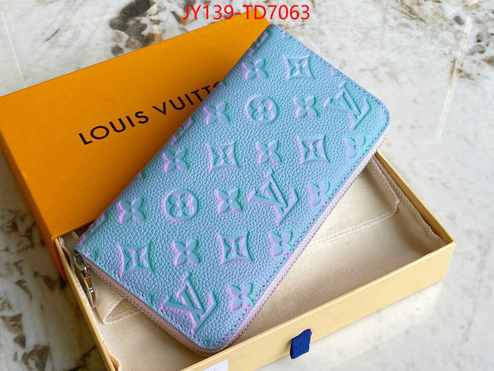 LV Bags(TOP)-Wallet,ID: TD7063,$: 139USD