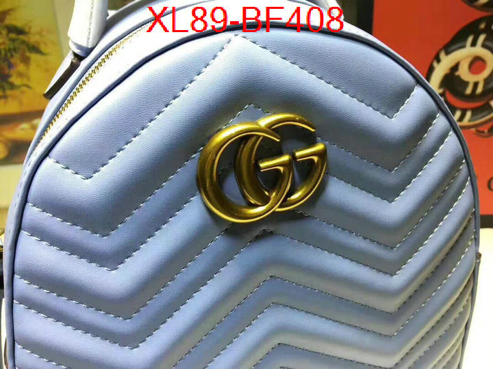 Gucci Bags(4A)-Backpack-,best capucines replica ,ID: BF408,$:89USD