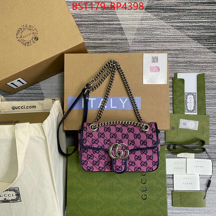 Gucci Bags(TOP)-Marmont,2023 perfect replica designer ,ID: BP4398,$: 179USD