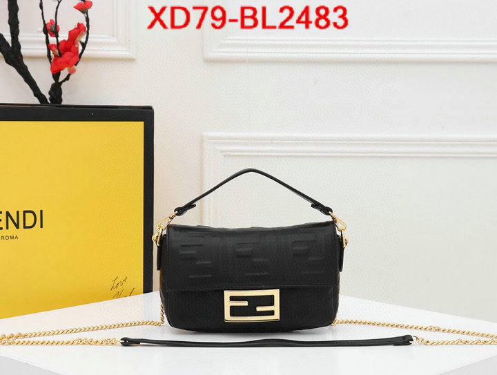 Fendi Bags(4A)-Baguette-,what's the best place to buy replica ,ID: BL2483,$: 79USD