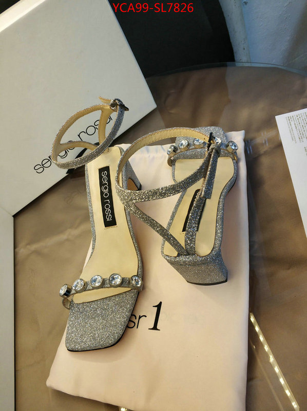 Women Shoes-Sergio Rossi,2023 aaaaa replica customize ,wholesale replica , ID: SL7826,$: 99USD