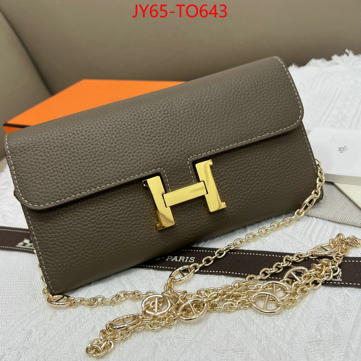 Hermes Bags(4A)-Wallet-,cheap wholesale ,ID: TO643,$: 65USD