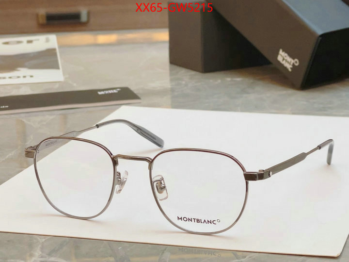 Glasses-Montblanc,2023 aaaaa replica customize , ID: GW5215,$: 65USD