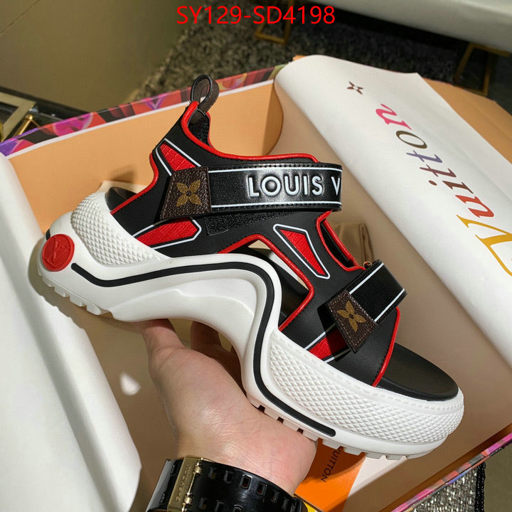 Women Shoes-LV,replica us , ID: SD4198,$: 129USD