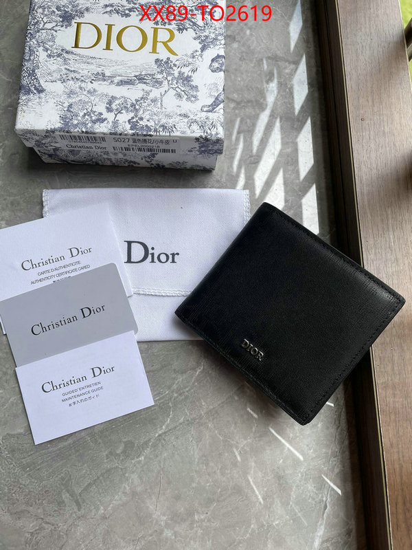 Dior Bags(TOP)-Wallet-,ID: TO2619,$: 89USD